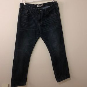 Men’s Postage Straight Blue Jeans (36)